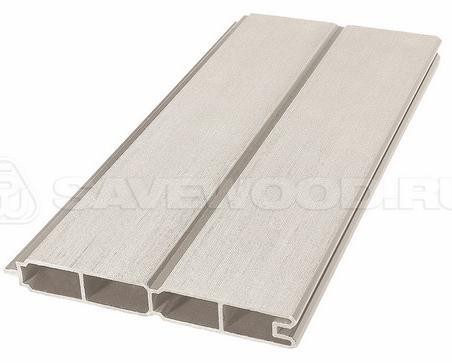 Заборный профиль из ДПК Savewood SW Agger матовый бежевый купить в Супсехе